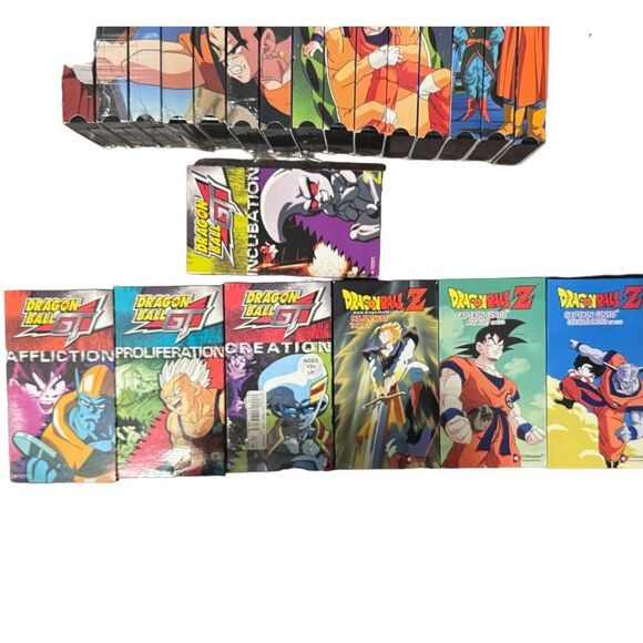 Dragon Ball Z Uncut VHS Tapes / Huge Lot VHS Collection & Movies /DVDs Seasons 1 - Picture 15 of 16